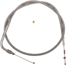 BARNETT Stainless Steel Idle Cable - '99-'13 Softail 102-30-40010
