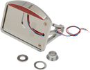 DRAG SPECIALTIES Side Mount Taillight/License Plate Mount - Flat Horizontal - Half-Moon P28-6142