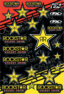 FACTORY EFFEX Rockstar Sticker Kit - Reflective Gold 15-68700