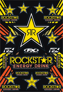 FACTORY EFFEX Rockstar Sticker Kit 15-68702