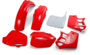 UFO Body Kit - '92-'94 OEM Red/White - Honda - CR '91-'94 HOKIT090-999W
