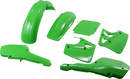 UFO Replacement Body Kit - OEM Green - Kawasaki - KX '87 KAKIT191-026