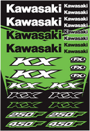 FACTORY EFFEX Decal Kit - Kawasaki KX 22-68130