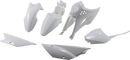 UFO Replacement Body Kit - White - Kawasaki - KLX '10-'25 KA37003-047