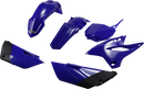 UFO Replacement Body Kit - Reflex Blue/Black - Yamaha - YZ '15-'21 YAKIT320-089