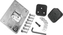 Kuryakyn Universal Laydown License Holder Chrome Part 9165 for Harley Davidson and Powersports Vehicles