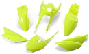 UFO Replacement Body Kit - Fluorescent Yellow - Kawasaki - KX '10-'25 KA37003-DFLU