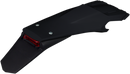 UFO Enduro Rear Fender - with Light - Black HU03398001