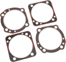 James Gasket Head and Base Gasket with Armor and Bead for 4" S&S/TP Cylinders, 1984-1999 EVO - Part Number JGI-16773-96-K