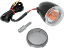 DRAG SPECIALTIES Turn Signal - 1156 - Front - Matte Black 12-0232BFDC