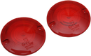 DRAG SPECIALTIES Turn Signal Lens - Red - FL 12-0203-RL2D