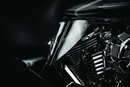 Kuryakyn Saddle Shields Heat Deflectors 09-Up Touring Smoke for Harley Davidson