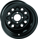 QuadBoss Steely Wheel 12x7 - 2+5 Offset for Powersports Vehicles