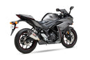 Yoshimura Part 13320BP523 At2 Street Slip-On Exhaust for Yamaha YZF-R3