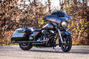 Kuryakyn Teardrop Mirrors Satin Black - Stylish and Functional Powersports Rearview Mirrors