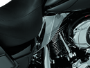 Kuryakyn Saddle Shields Heat Deflectors 08 Touring Smoke for Harley Davidson