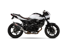 Yoshimura Part 11670BM222 AT2 Street Exhaust with Matte Carbon Fiber End Cap