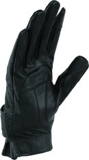Kuryakyn River Road Tucson Perforated Leather Gloves - Small, Black