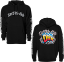 DBK Clean Win Hoodie Black Large - Comfortable Cotton-Poly Blend for Adults and Youth
