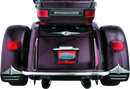 Kuryakyn Rear Mud Flaps for Trikes Chrome - Model 7220