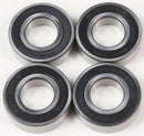 Rear Wheel Bearing Kit 4pc 25mm Id Sealed Non Abs