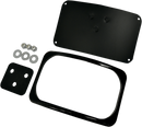 DRAG SPECIALTIES License Plate Mount - 3 Hole - Gloss Black 2030-0628