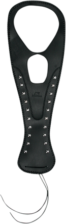 MUSTANG Cruiser Tank Bib - Studs - Black - Honda 93176