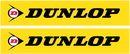 FACTORY EFFEX FX Swingarm Sticker - Dunlop - Yellow 02-7065