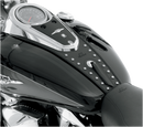 MUSTANG Cruiser Tank Bib - Studs/Concho - Black - Suzuki 93208