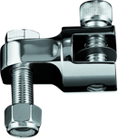 Kuryakyn 1-1/4 Inch Stirrup Heel Rest Extenders Chrome for Harley-Davidson