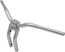 LA CHOPPERS Kage Fighter-T Pullback Handlebar - Pullback - 11" - Chrome LA-7336-08
