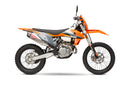 Yoshimura RS-12 Header, Canister, and End Cap Exhaust System for KTM 500 EXC-F and Husqvarna FE 501
