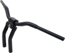 LA CHOPPERS Kage Fighter-T Pullback Handlebar - Pullback - 11" - Matte Black LA-7336-08M