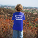 DBK Till The End Youth Tee in Royal Blue - Part Number YT-TILTHEEND-RYL-XL