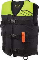 SLIPPERY Youth Hydro Vest - Black/Neon Yellow (Part