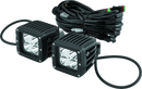 QuadBoss Paired LED 3-inch Pod Spot Lights - Heavy-Duty Off-Road Lighting with 5-Watt LEDs and Waterproof Design