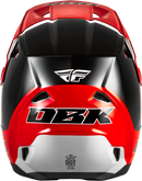Kinetic Dbk Helmet Black/Red/Grey Sm