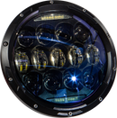 Led Headlight 7" 130w Black 10,000/5000 Lumens