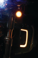Kuryakyn Tracer LED Front Turn Signal Insert for Harley Davidson FLHX and FLTR Models