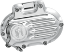 Performance Machine (PM) Transmission Cover 0066-2008-CH with Chrome Finish and Aluminum Construction