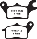 EBC Organic Brake Pads FA691