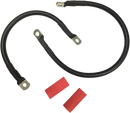 DRAG SPECIALTIES Black Battery Cable Set - '86-'03 XL E25-0091B-D3