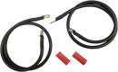 DRAG SPECIALTIES Black Battery Cable Set - '89-'92 FL E25-0091B-D4