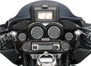 DRAG SPECIALTIES Billet Indicator Light Bezel - Chrome 2202-0062