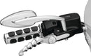 Kuryakyn Teardrop Mirrors Chrome - Stylish and Functional Powersports Side Mirrors