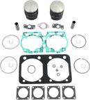 WISECO Piston Kit with Gaskets - 77.00 mm - 583 Engine Type - Ski-Doo SK1228