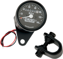 DRAG SPECIALTIES 2.4" MPH Mini LED Mechanical Speedometer/Indicators - Black Housing - 2:1 - Black 21-6805BDS1