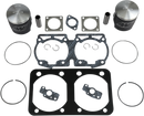 WISECO Piston Kit with Gaskets - 77.50 mm - 643 Engine Type - Ski-Doo SK1234