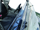 QuadBoss Folding Windshield for Honda Pioneer 1000 - Clear Polycarbonate, Easy Installation