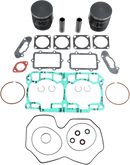 WISECO Piston Kit with Gaskets - 82.50 mm - 800R PTEK Engine Type - Ski-Doo SK1379